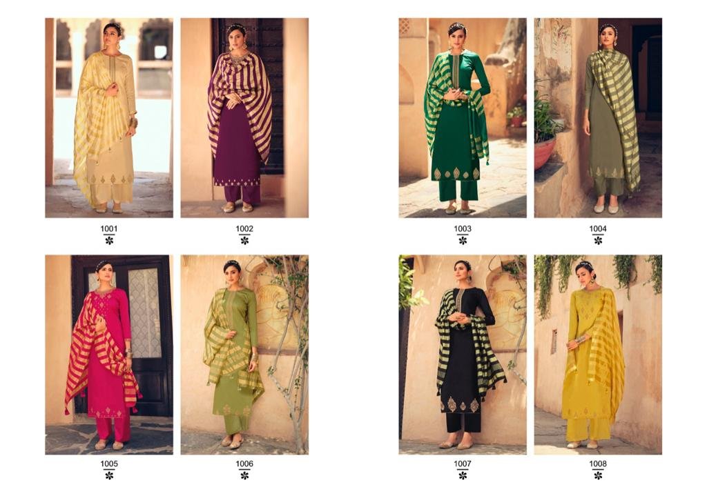 Hermitage Clothing Stripes Of Gold 1001-1008 Series 9