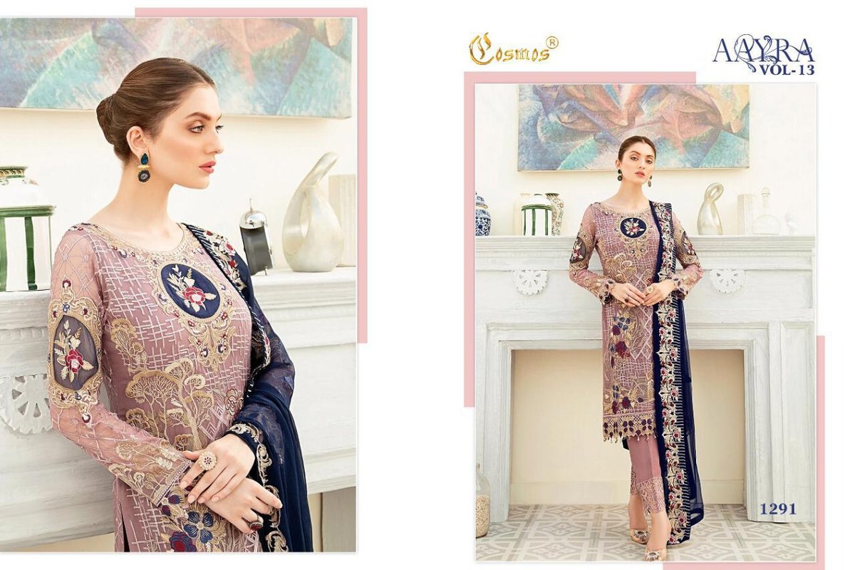 Cosmos Fashion Aayra Vol-13 1291-1296 Series 1