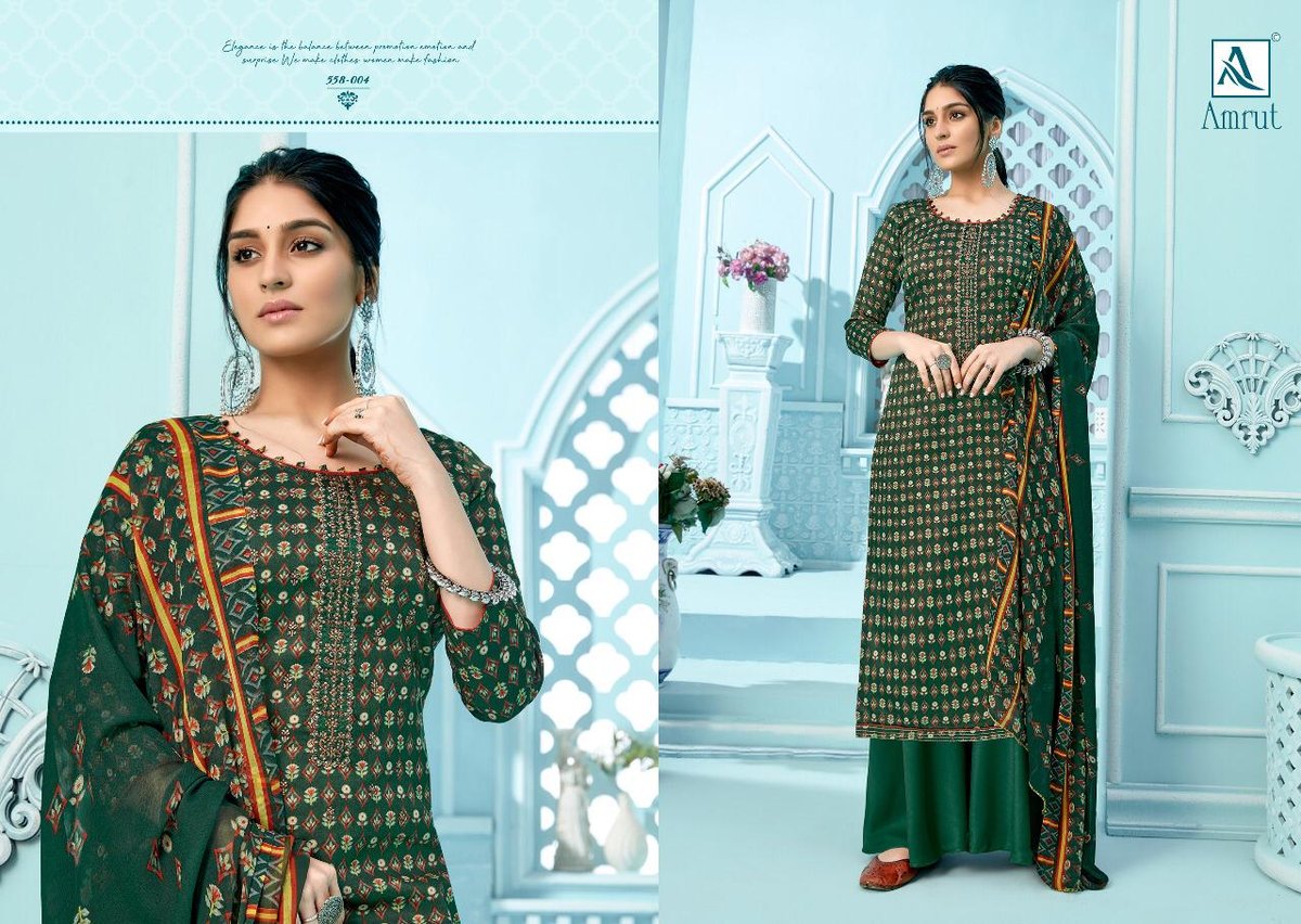 Alok Suit Amrut 558-001-558-010 Series 4