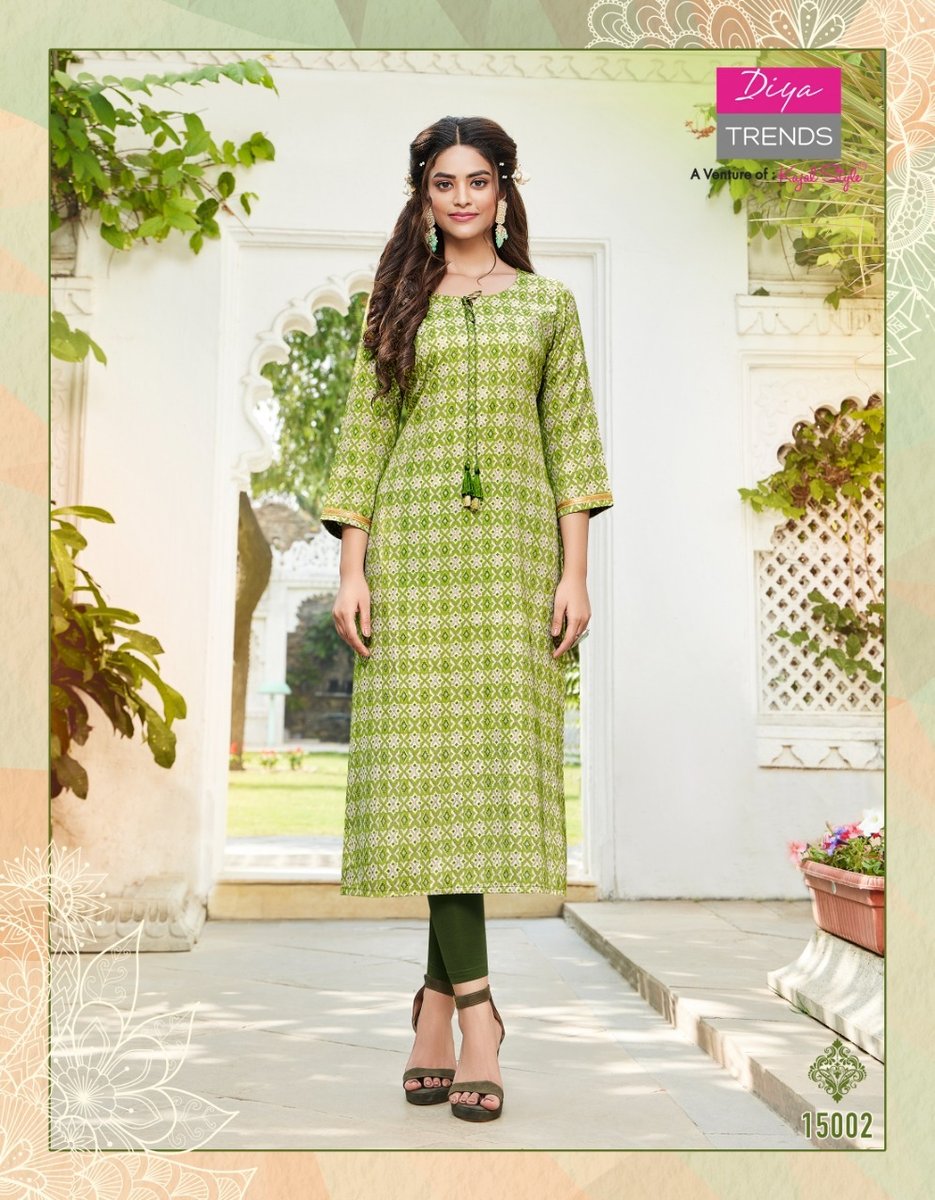 Diya Trends Garden City Vol-15 15001-15014 Series 2