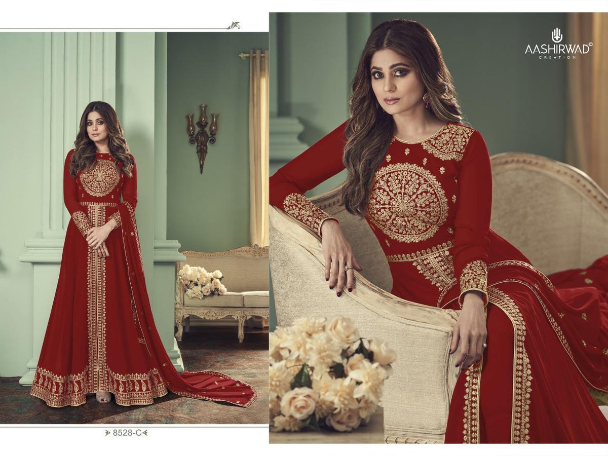 Aashirwad Creation Alizza Premium Quality 8528 Colors 3