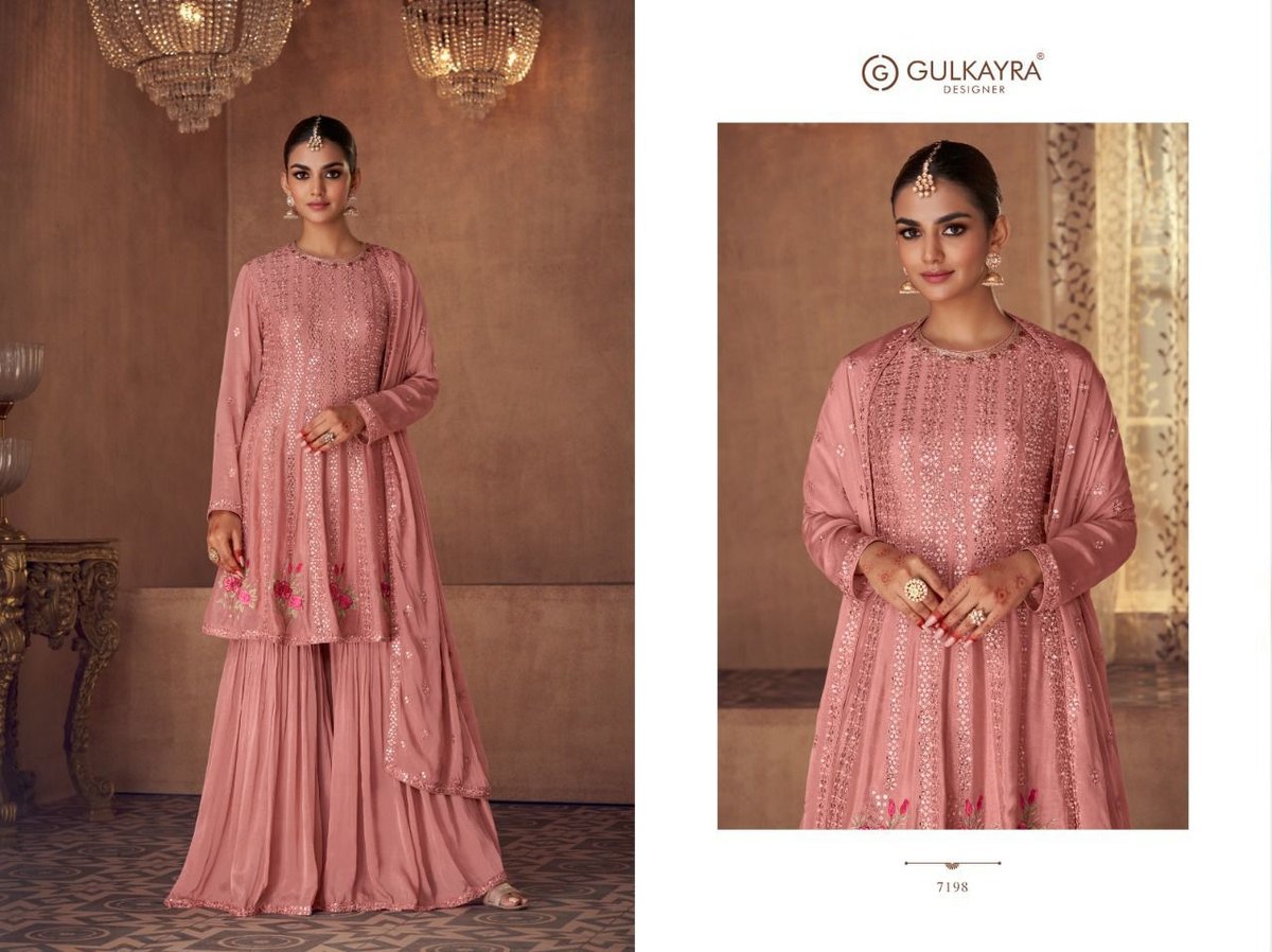 Gulkayra Designer Vaani 7195-7198 Series 4