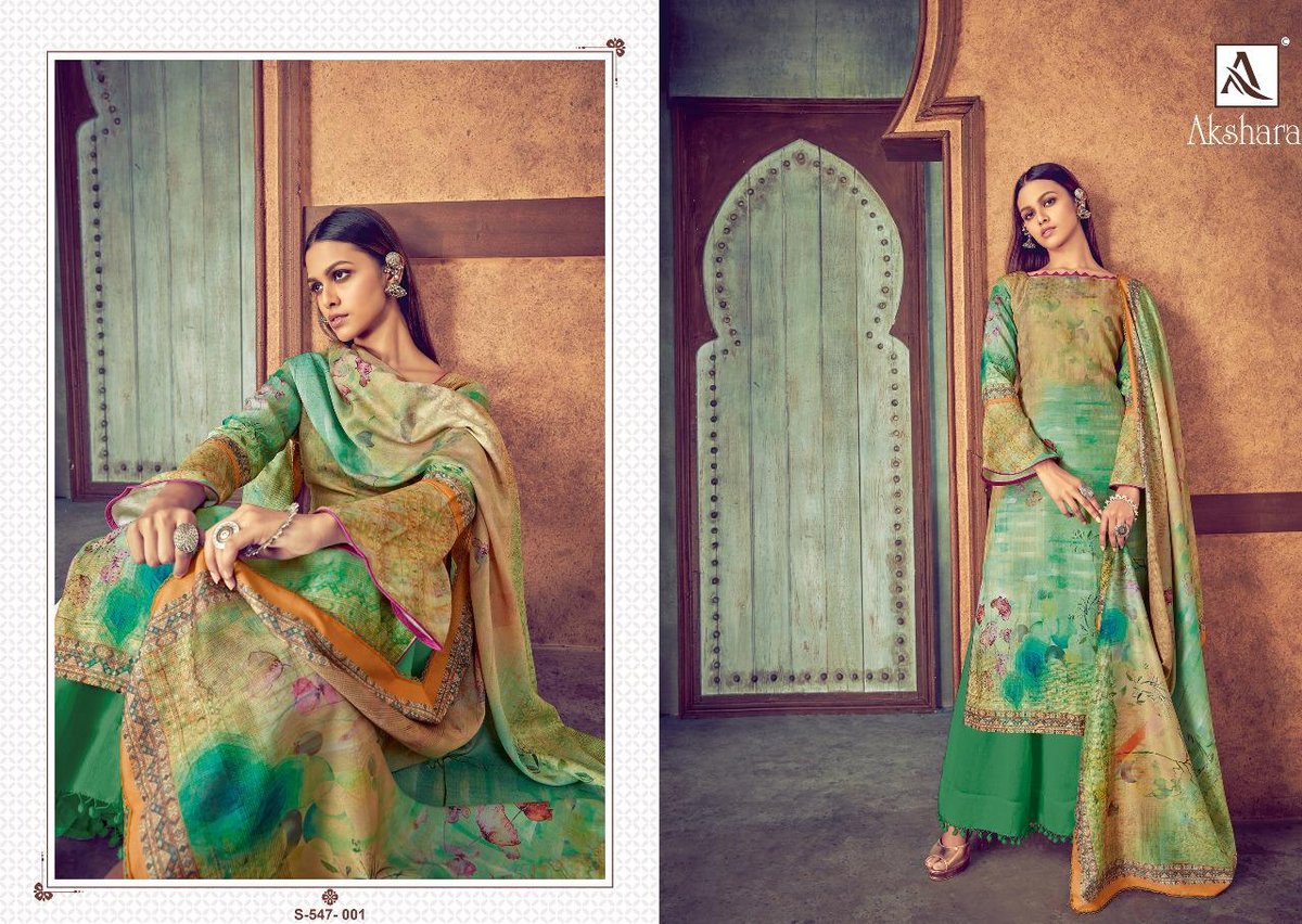 Alok Suits Akshara 547-001 to 547-010 Series 1