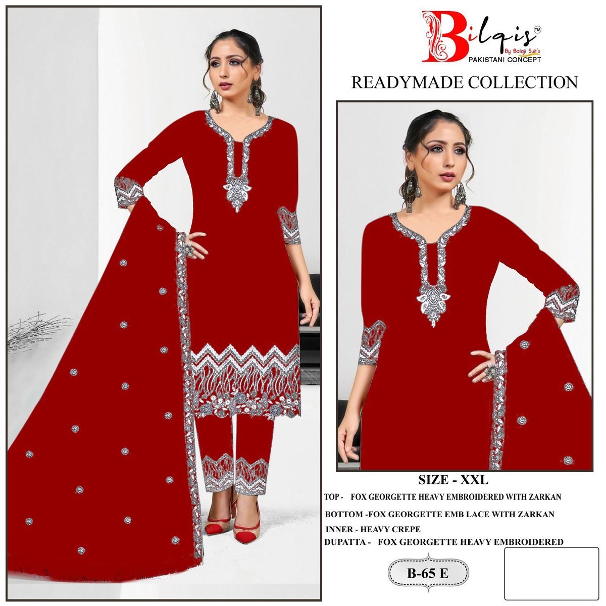 BILQIS READYMADE COLLECTION B-65-E TO B-65-H 1