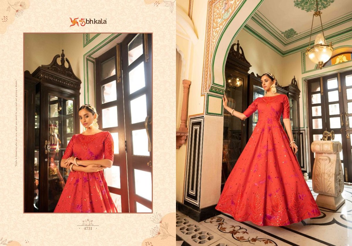 Shubhkala Flory Vol-20 4731-4738 Series 1