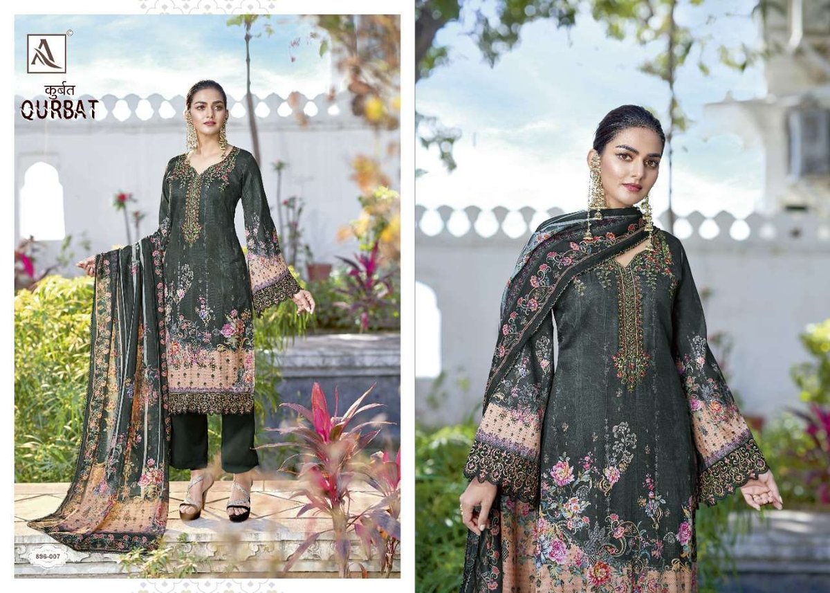 Alok Suit Qurbat 896-001 to 896-008 Series 7