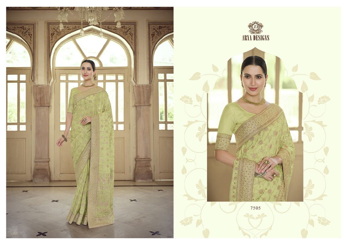 Arya Designs Swarna Vol-2 7501-7536 Series 5