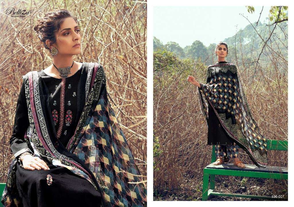 Belliza Designer Nazar-E-Patiyala 536-001-536-010 Series. 7