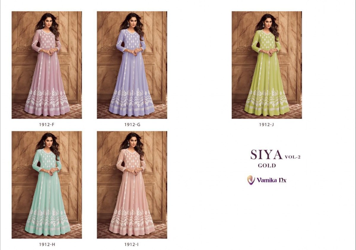 Vamika Nx Siya Gold Vol-2 1912 Colors 6