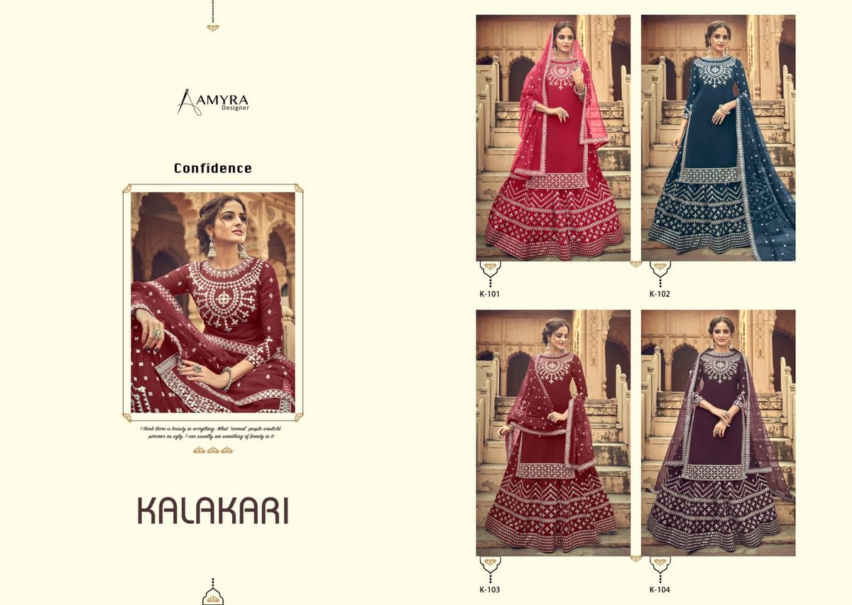 Amyra Designer Kalakari K-101 To K-104 Series 5