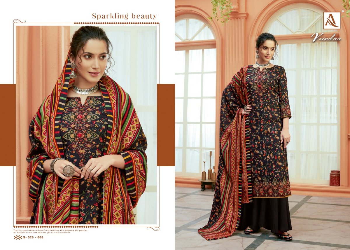 Alok Suits Vrindaa 520-001-520-010 Series 8