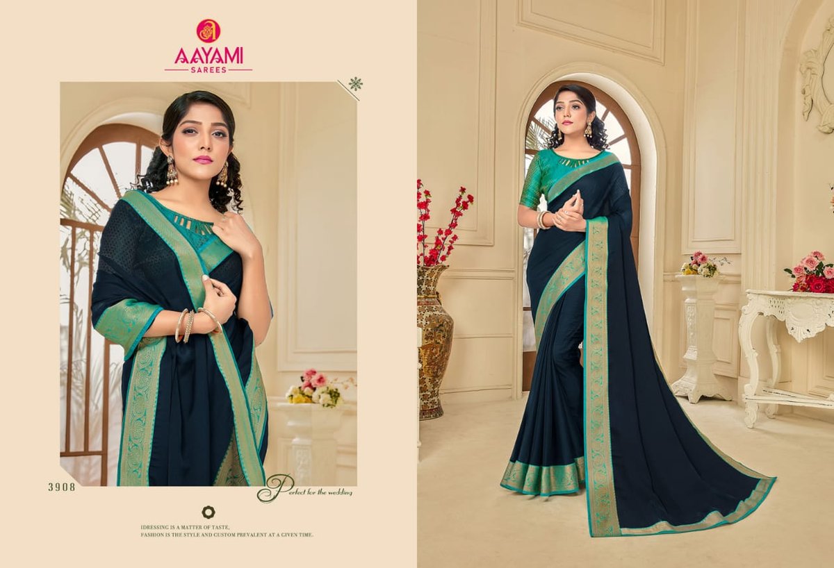 Aayami Saree Saras 3901-3912 Series 8