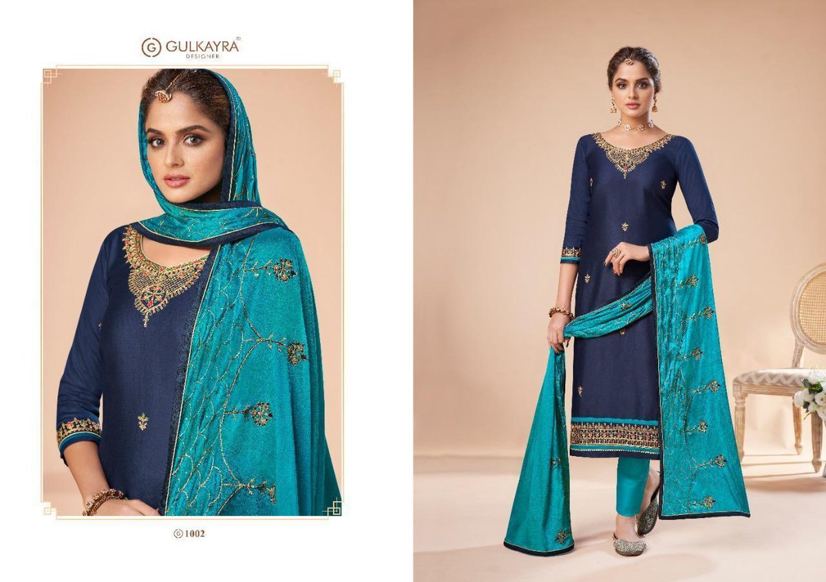 Gulkarya Designer Subriti 1001-1006 Series 2