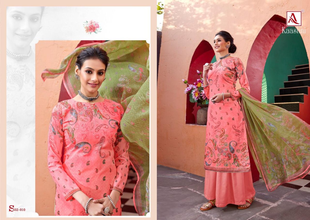 Alok Suits Kaashni 552-001 to 552-010 Series 10