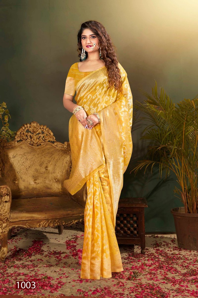 SAROJ SAREE PACIFIC COTTON VOL-2 1001 TO 1006 3