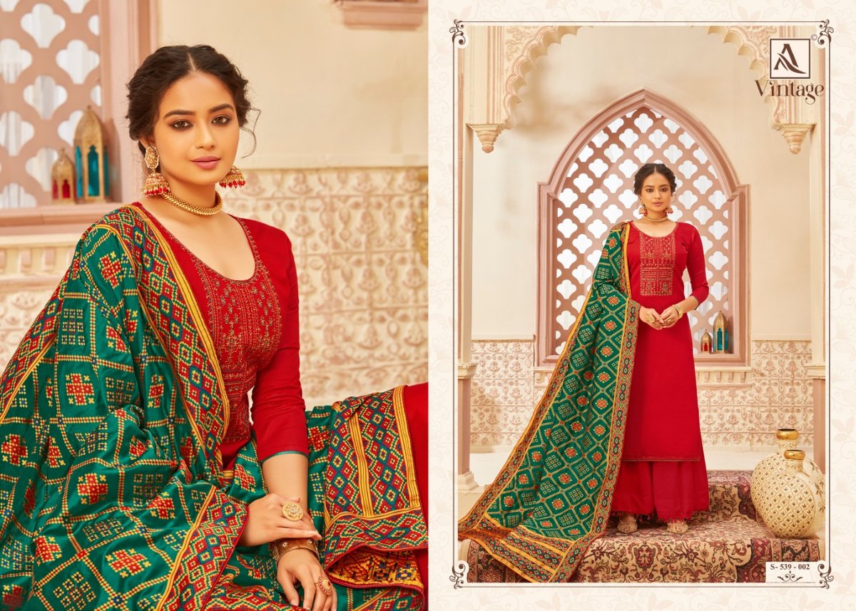 Alok Suits Vintege 539-001-539-008 Series 2