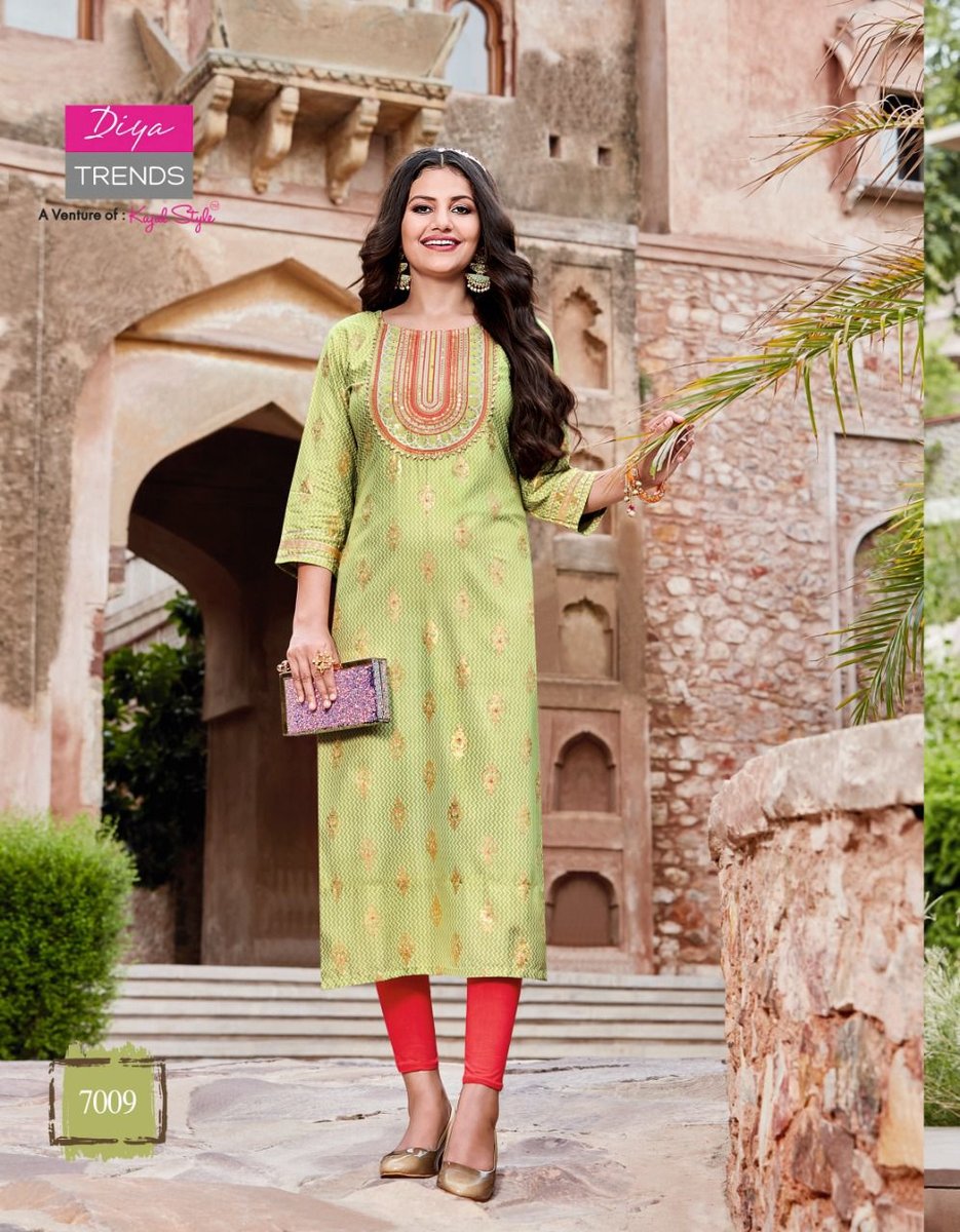 Diya Trends Victoria Vol-7 7001-7014 Series 9