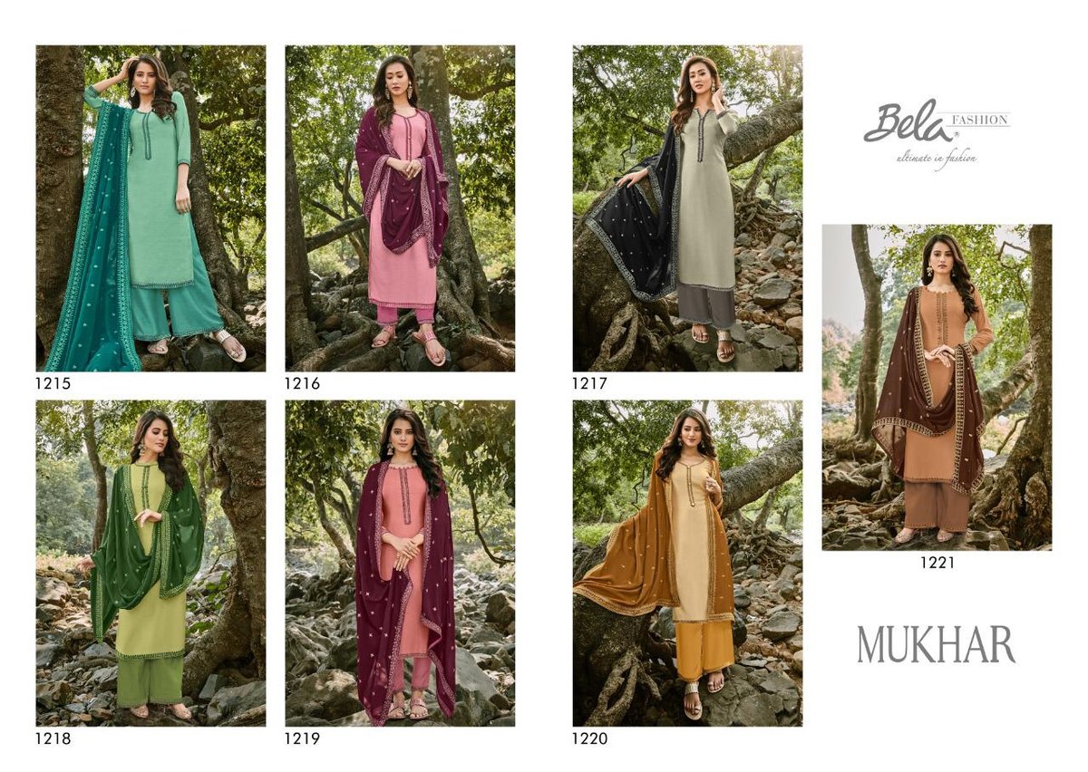 Bela Fashion Mukhar 1215-1221 Series 8