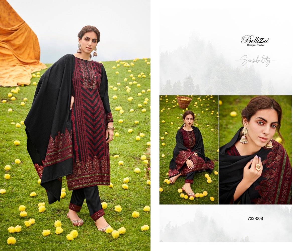 Belliza Designer Kudrat 723-001 to 723-008 Series 8