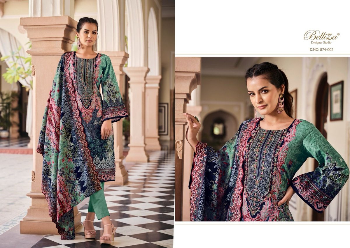 BELLIZA GUZARISH VOL 2  874-001 TO 874-008 SERIES 2