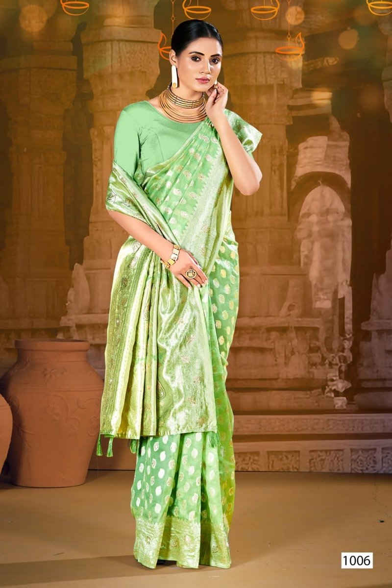 SAROJ SAREE SPARKLE SAROSKI-2 1001 TO 1006 6