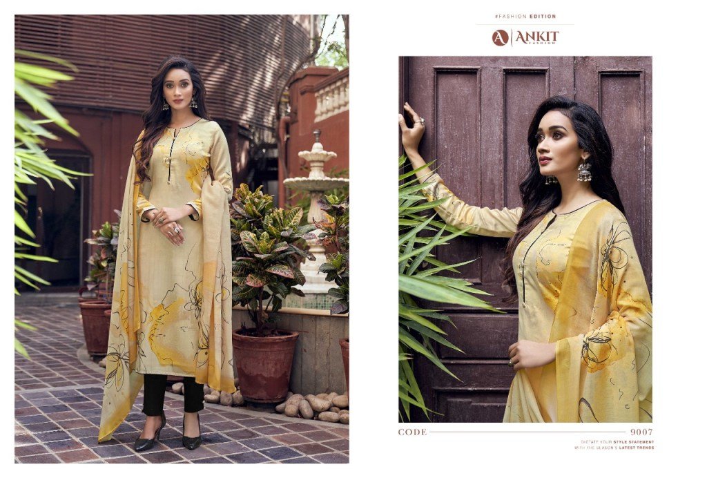 Ankit Fashion Abstract Flow 9007-9012 Series 1