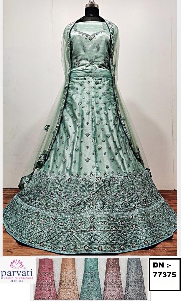 Parvati Designer Lehenga 77291-77394 Design 10