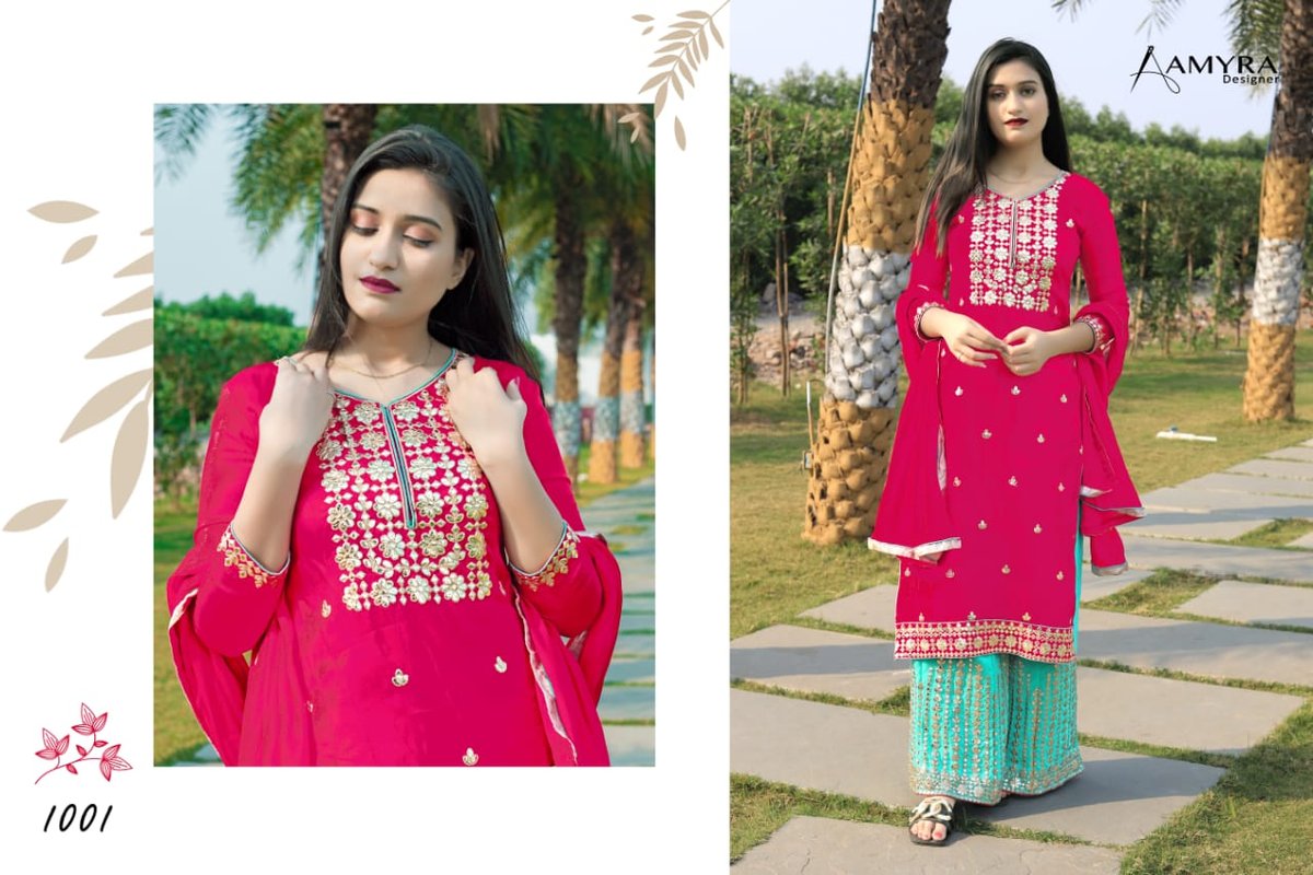 Amyra Designer Mumtaaz 1001-1002 Series 1
