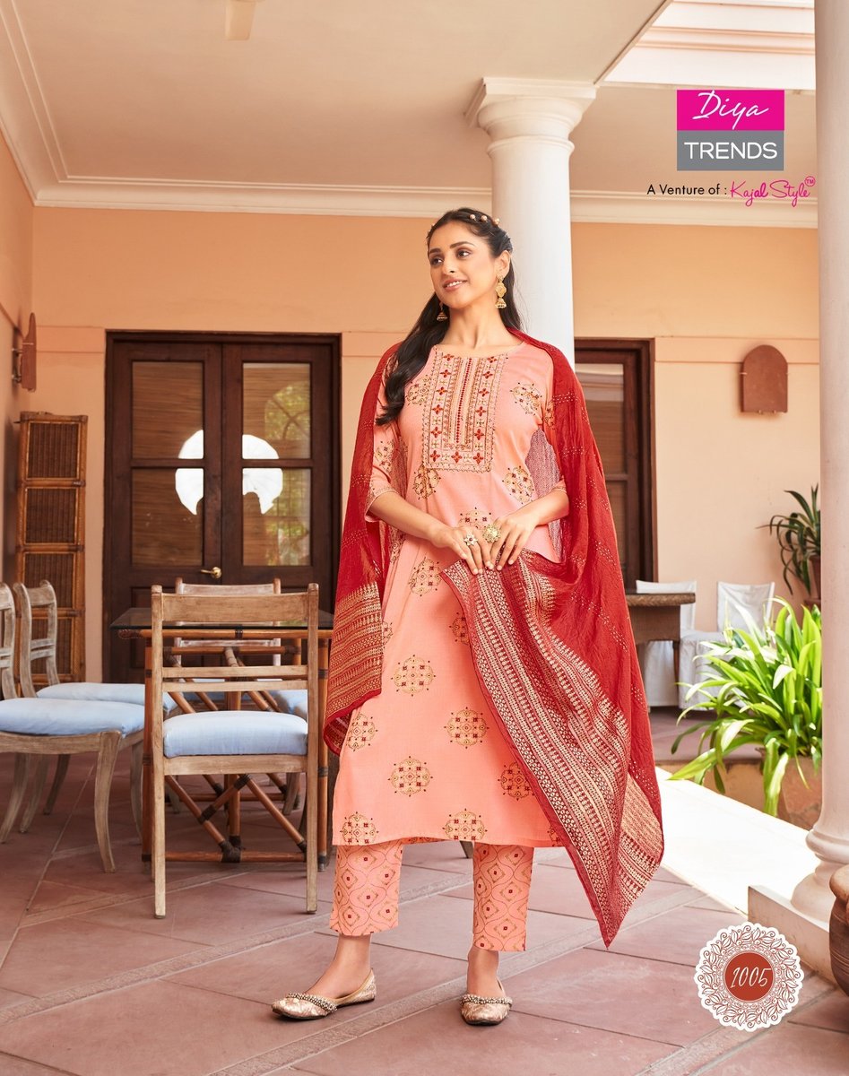 Diya Trends Rangpriya Vol-1 1001-1010 Series 5