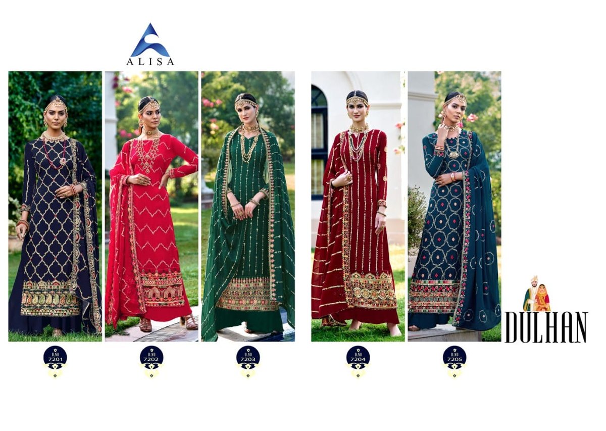 Alisa Fashion Dulhan 7201-7205 Series 6