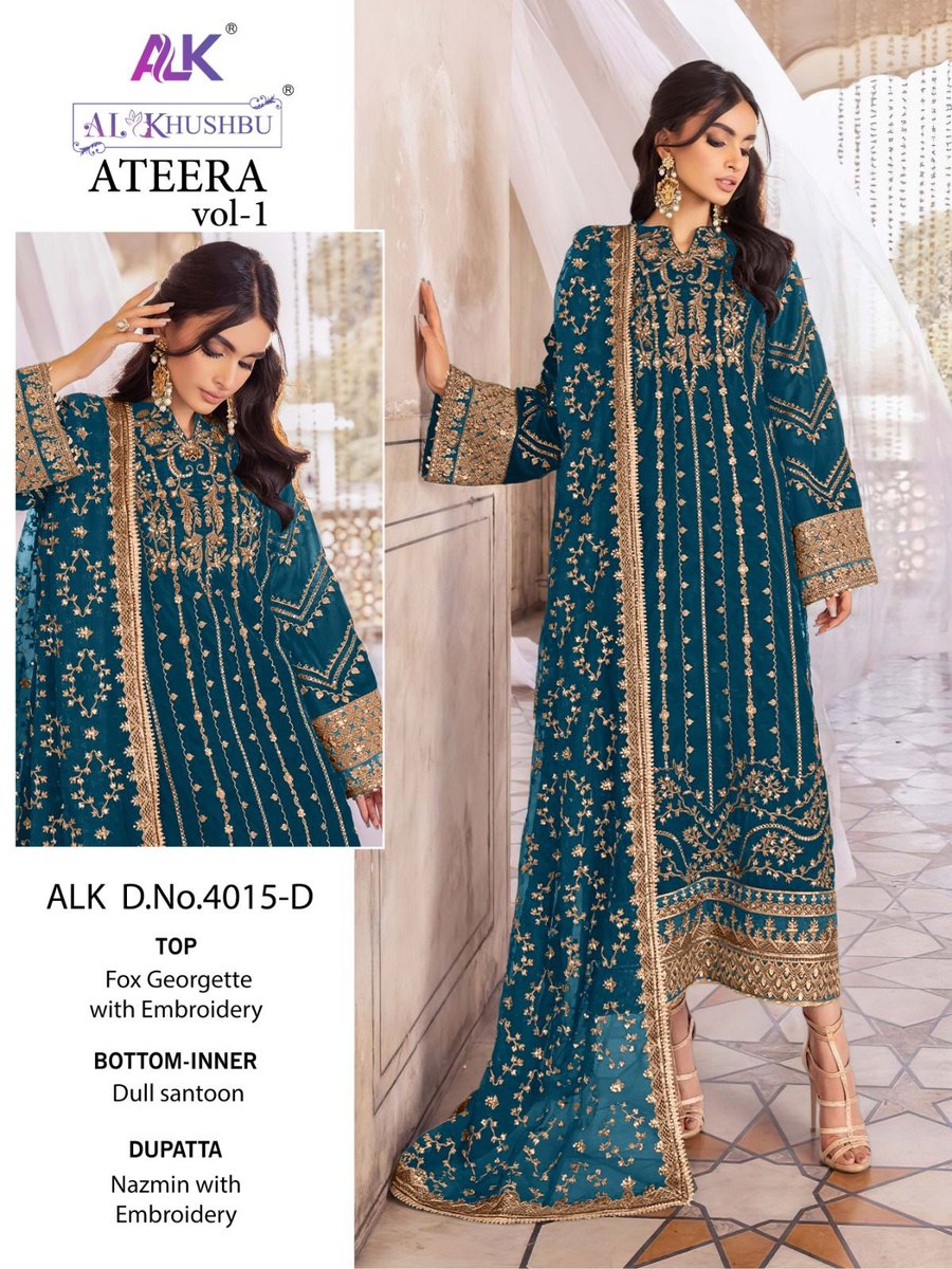 AL Khushbu Ateera Vol-1 4015 New Colors 1
