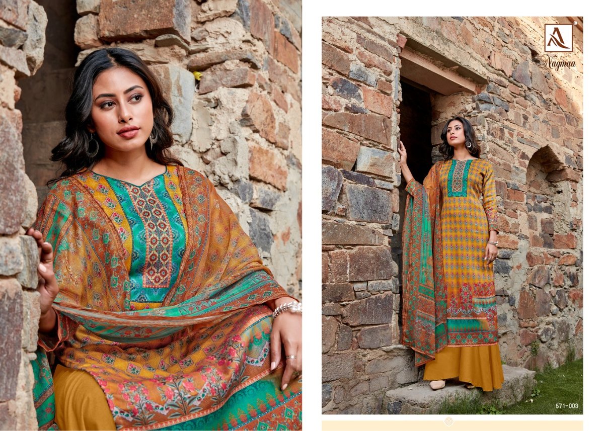 Alok Suits Nagmaa  571-001 to 571-010 Series 3