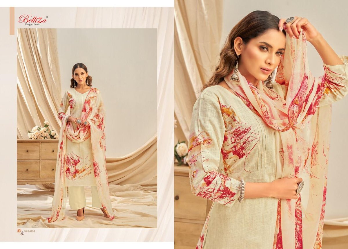 Belliza Designer Rukhsar 549-001 to 549-010 Series 4