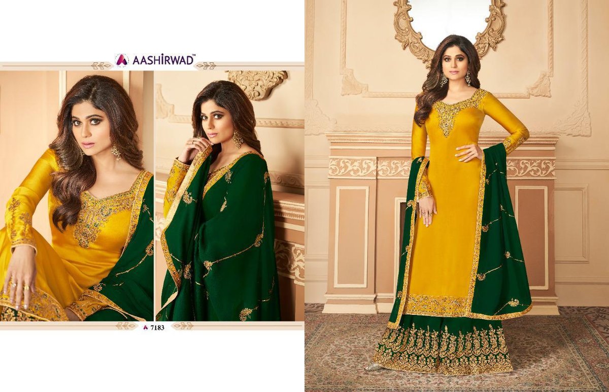 Aashirwad Creation Gulkand Damini 7178-7183 Series 6