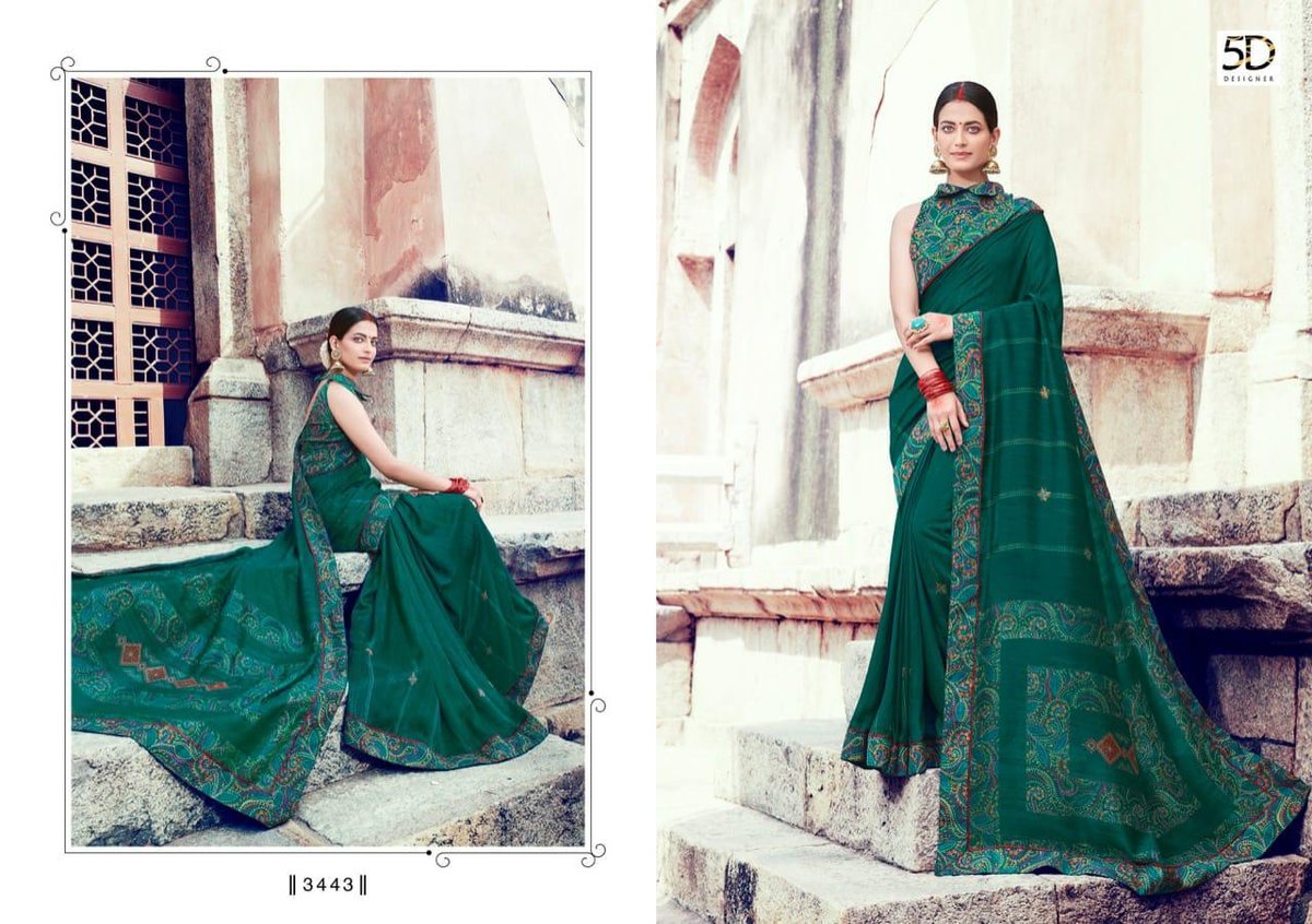 5D Designer Navya 3441-3448 Series 3