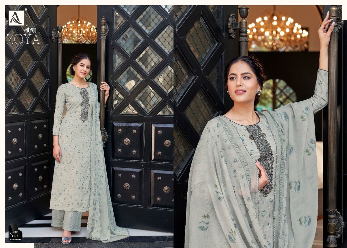 Alok Suit Zoya 908-001 to 908-010 Series 10