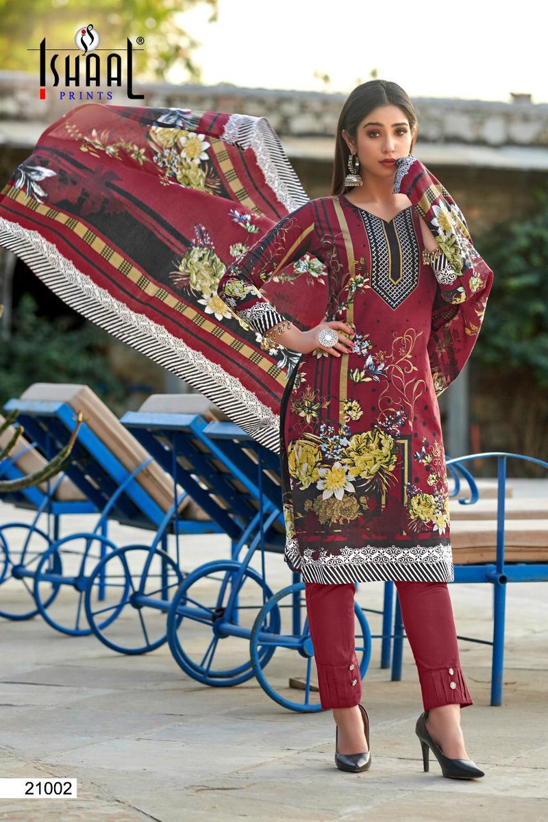 Ishaal Prints Gulmohar Vol-21 21001-21010 Series 2