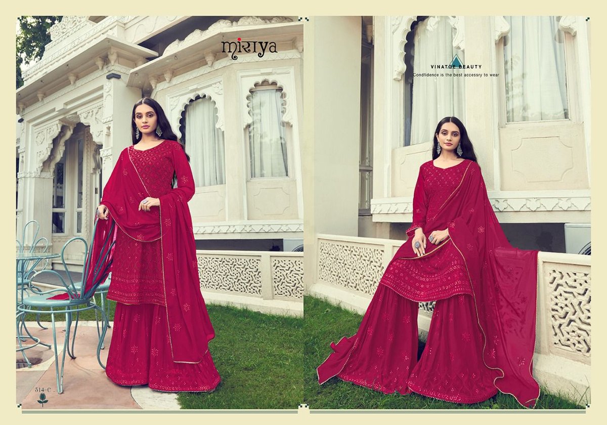 Aarav Trendz Miraya Pankhudi Vol-3 514 Colors 3