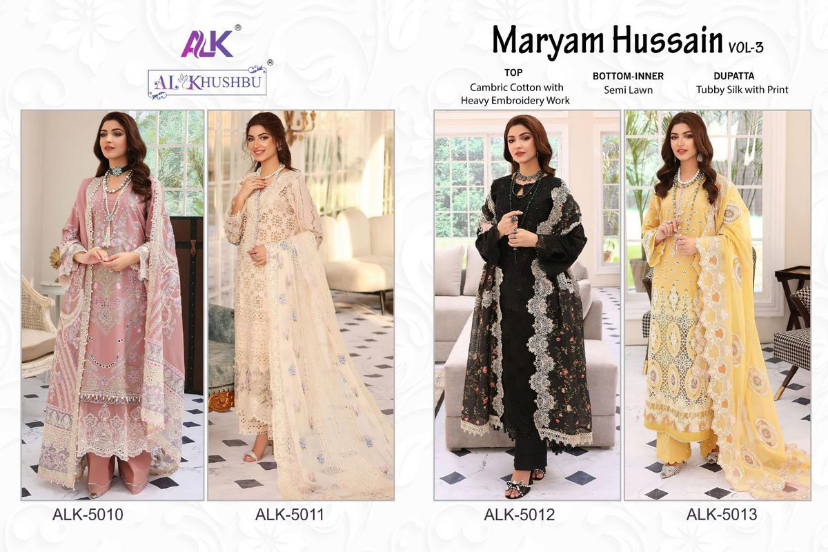 AL Khushbu Maryam Hussain Vol-3 5010-5013 Series 9