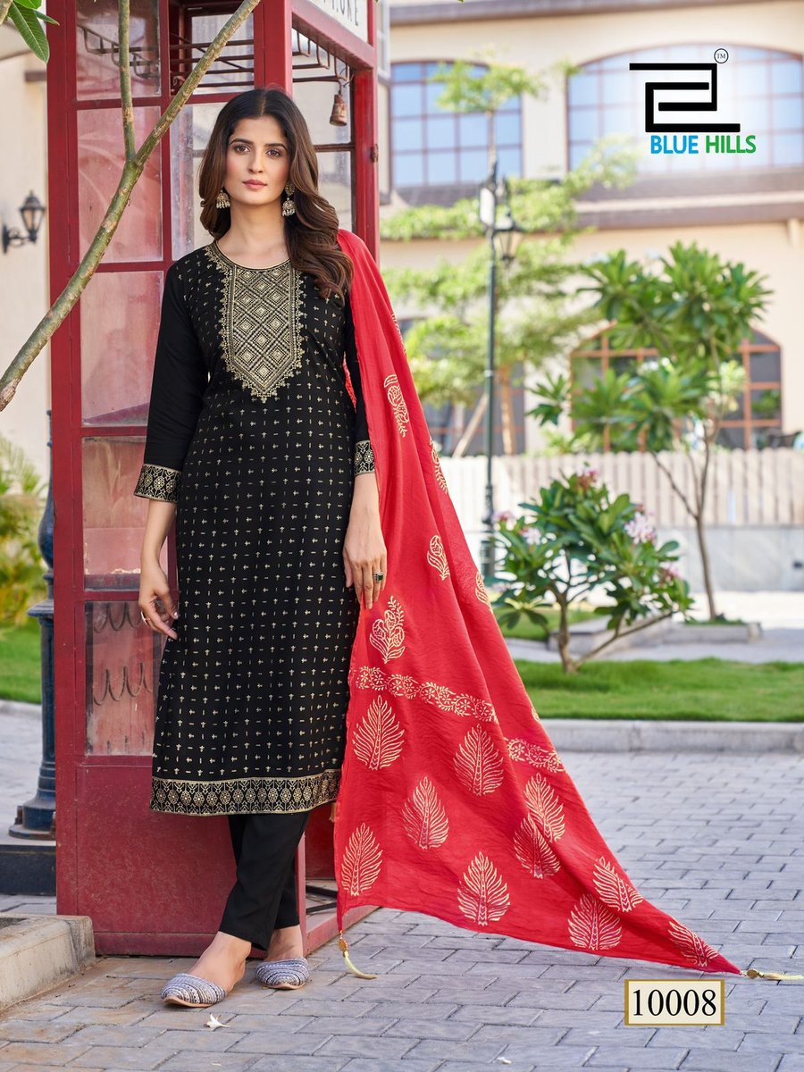 BLUE HILLS ROYAL TOUCH VOL-10 10001 TO 10008 8