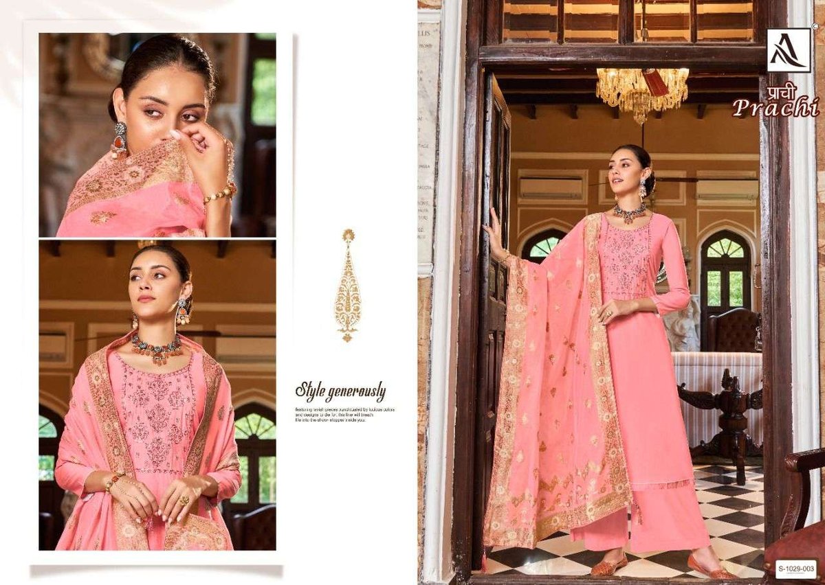 Alok Suits Prachi 1029-001 to 1029-006 Series 3