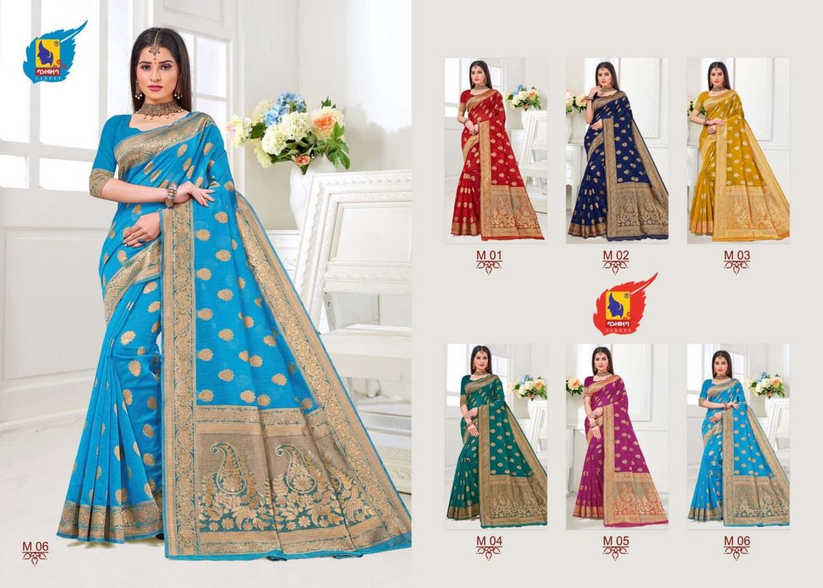 Ashika Saree Muskan M-01 to M-06 Series 7