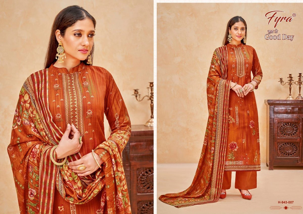 Alok Suits Good Day 943-001 to 943-010 Series 7