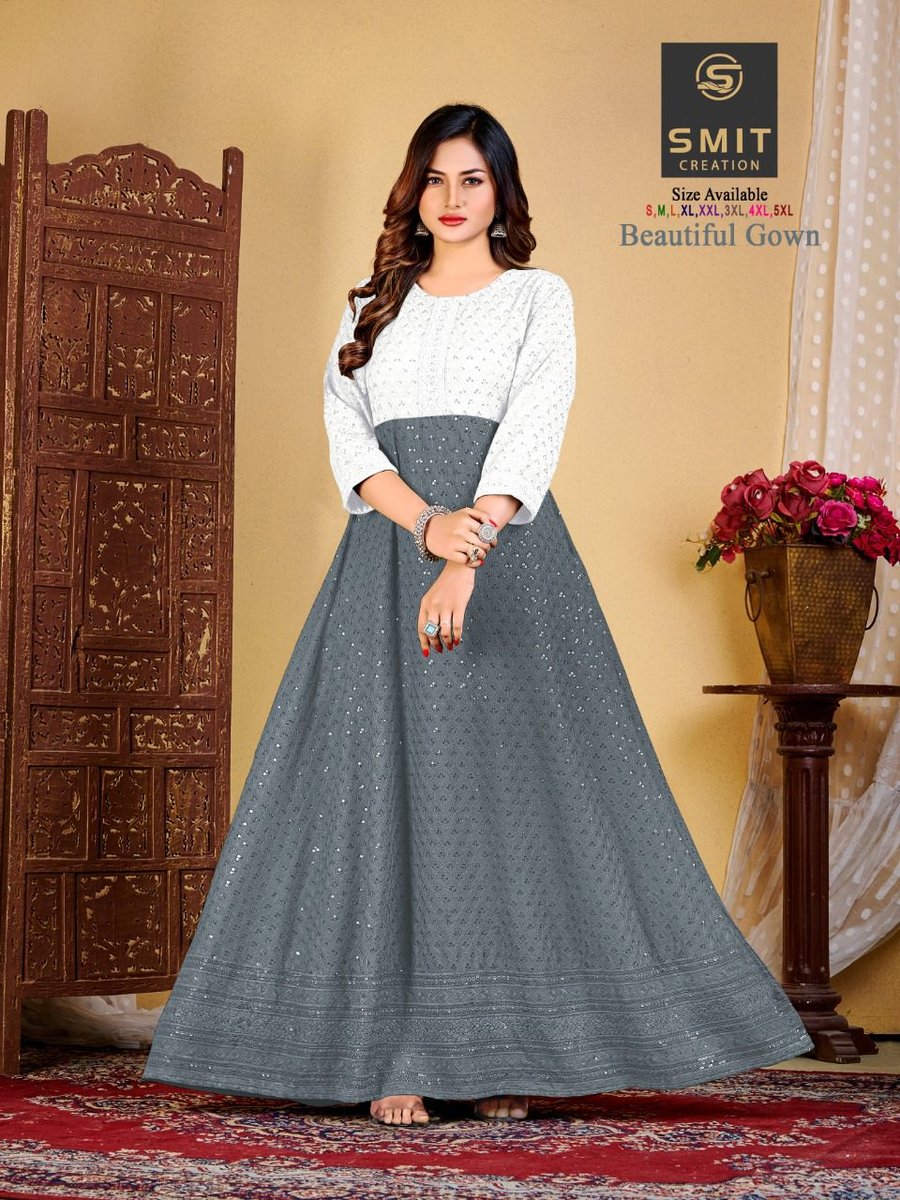 Poonam Designer Beautiful Gown 1001-1008 Series 8