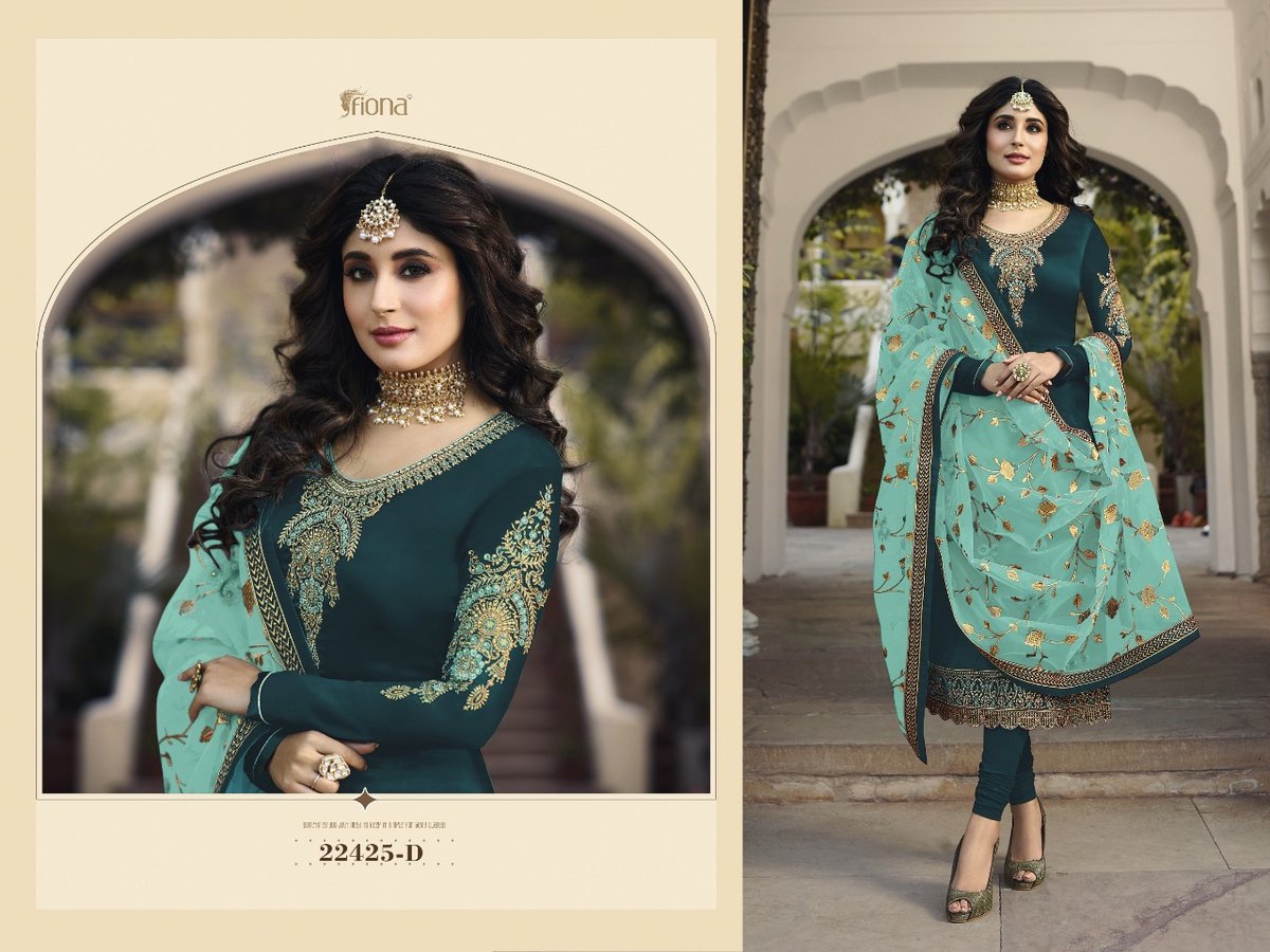Fiona Kritika Heavy Dupatta Vol-2 22425 Colors 4