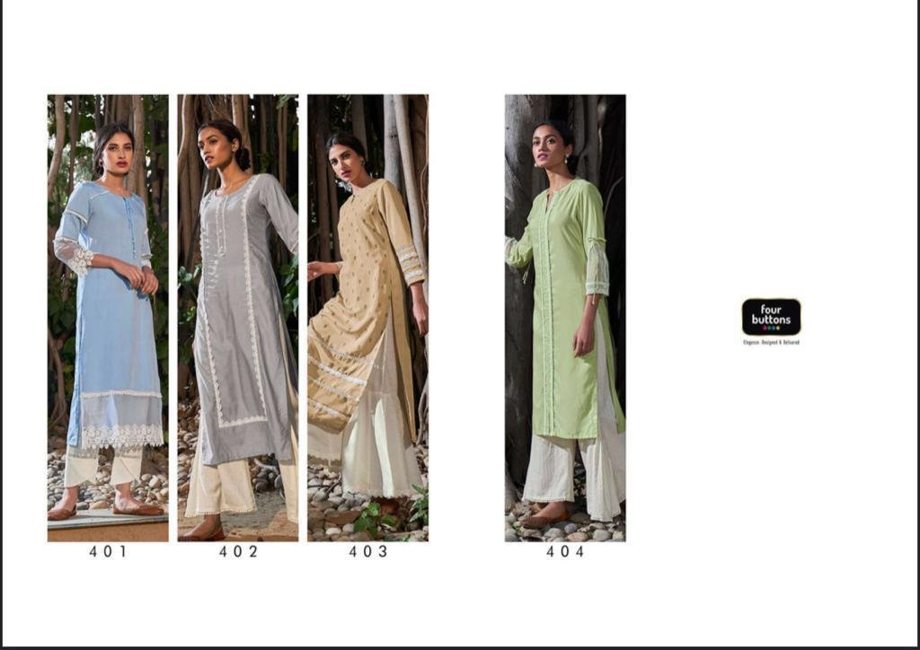 Four Buttons Banyan Tree 401-404 Series 5