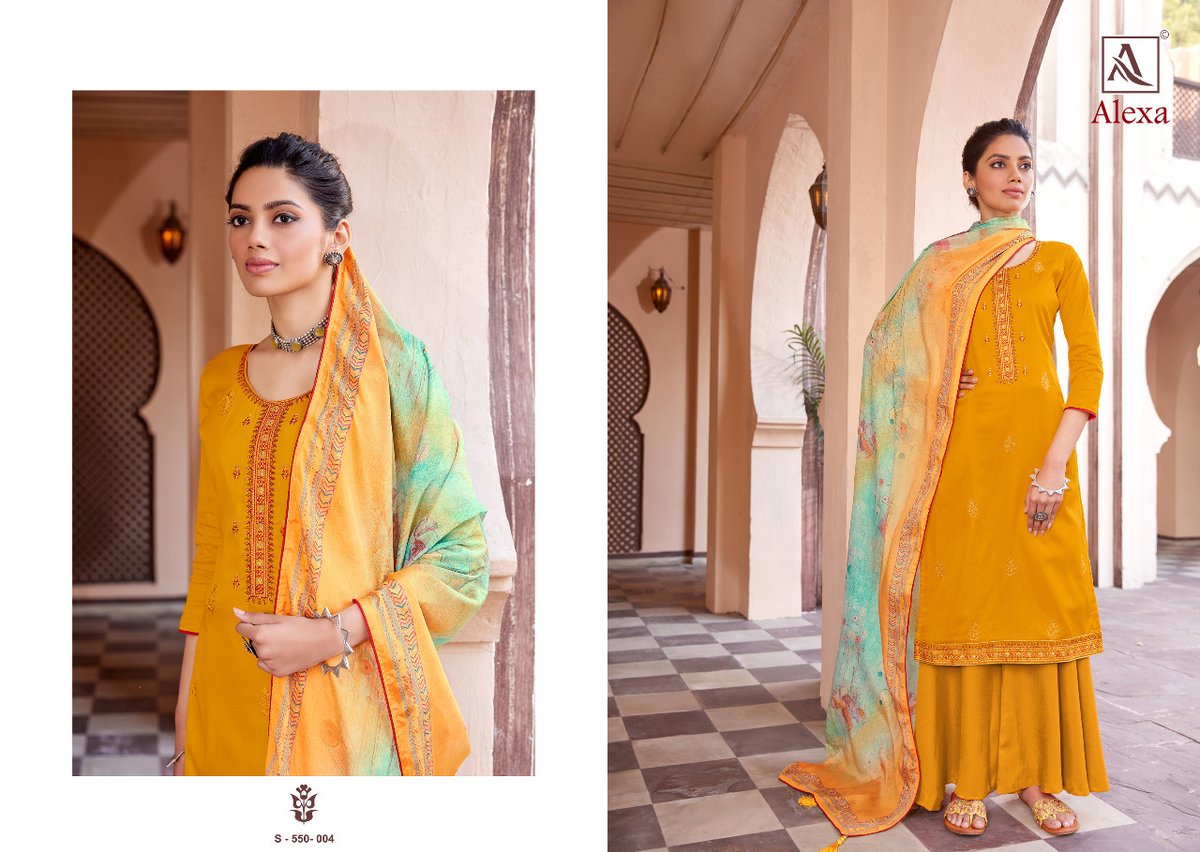 Alok Suits Alexa 550-001 to 550-010 Series 4