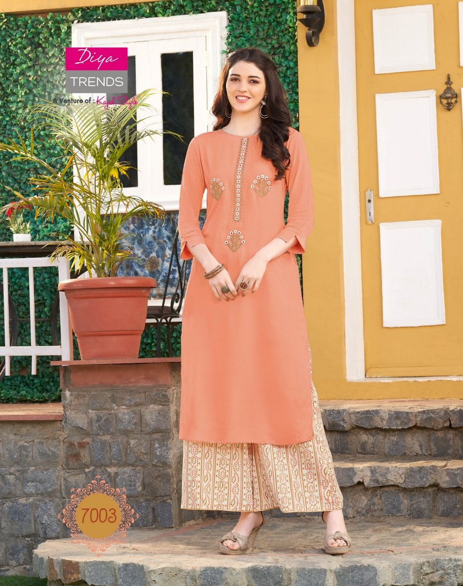Diya Trends Biba's Vol-7 7001-7014 Series 3