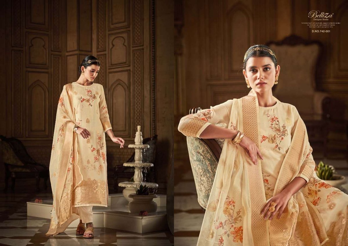 Belliza Designer Amrut 742-001 to 742-006 Series 1