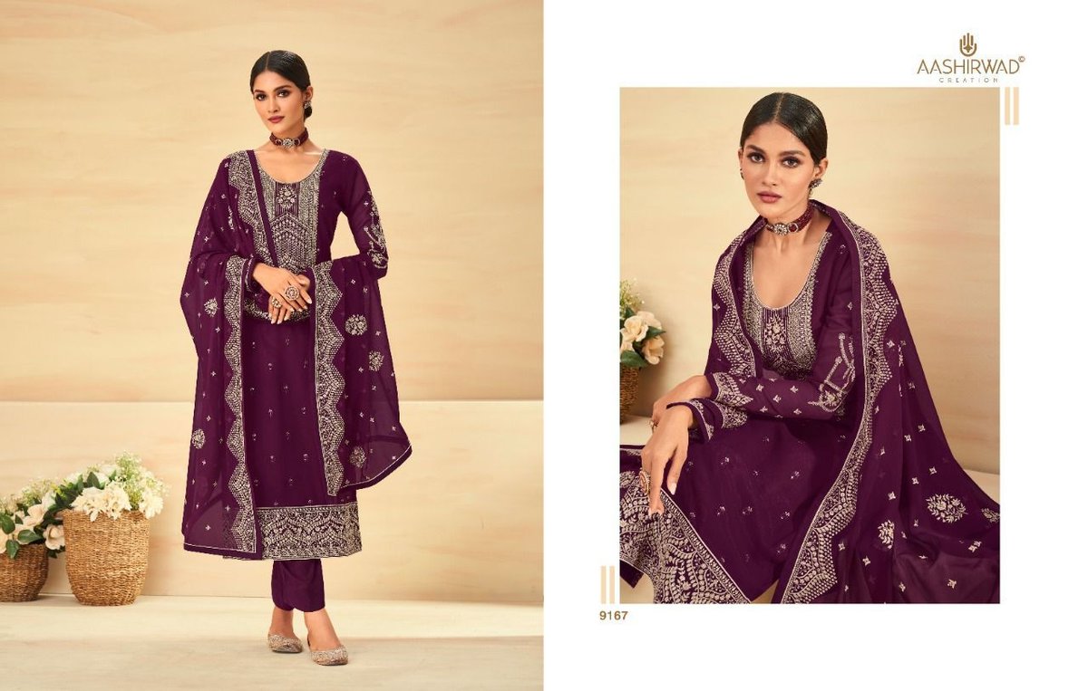 Aashirwad Creation Aura 9165-9170 Series 3